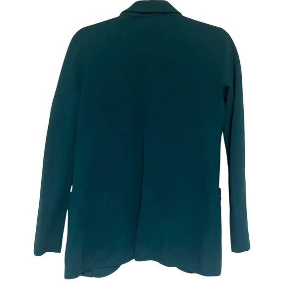J.Crew Single Breasted Knit Sweater Blazer Green Size XS - Picture 3 of 6